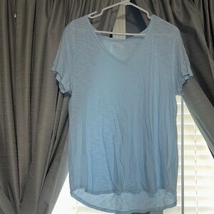 Old Navy Light Blue Short Sleeve Tee